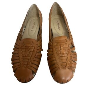 Softspots Women's Leather Trinidad Huarache Sandals Brown, Size 10M NEW No BOx
